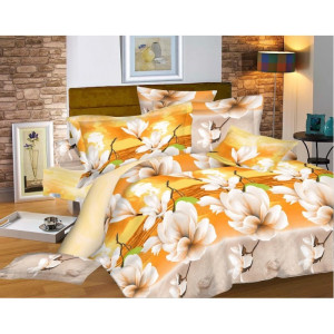 Комплект Спално бельо Ранфорс Магнолии